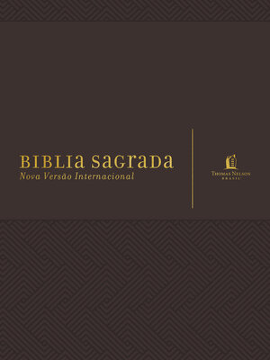 cover image of Bíblia NVI, Couro Soft, Marrom, Com Espaço para Anotações, Leitura Perfeita